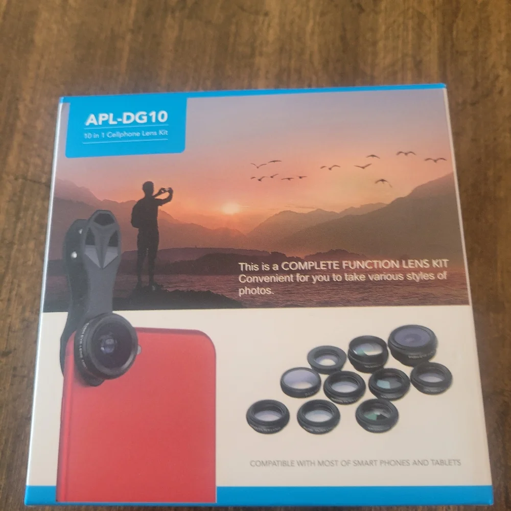 APL-DG10 10-in-1 Cellphone Lens Kit